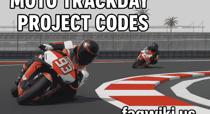 Moto Trackday Project Codes
